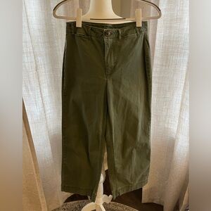 Old Navy green wide leg pants - size 2